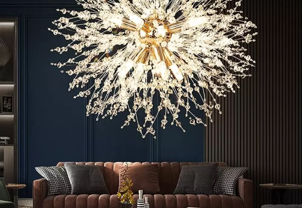 hanging globe chandelier