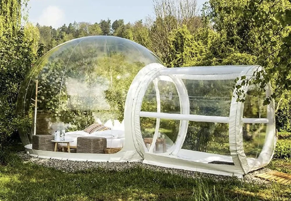 outdoor bubble tents