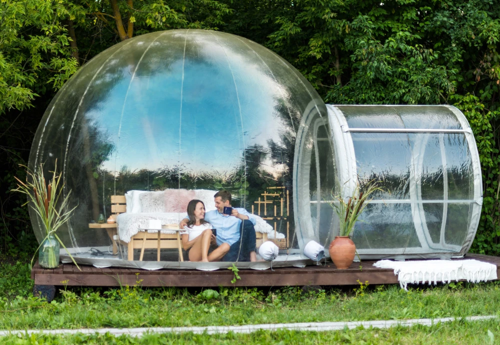 giant bubble tent